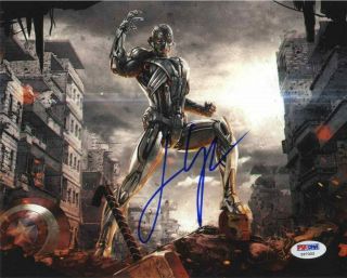 James Spader Avengers Ultron Autographed Signed 8x10 Photo Psa/dna