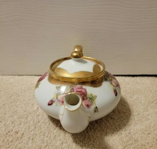 Vintage Norcrest Golden Rose Teapot 2