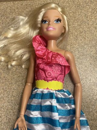 My Size Barbie 28 " Tall Best Fashion Friend Doll Blond Posable Girl
