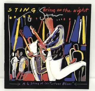 Sting Bring On The Night Signed 2 Cd Set The Police Gordon Sumner To Steve Proof
