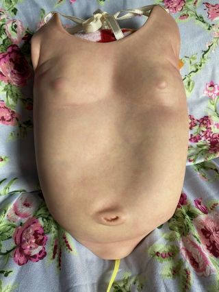 Reborn Doll Belly Plate Role Play Realistic Gender Neutral 2