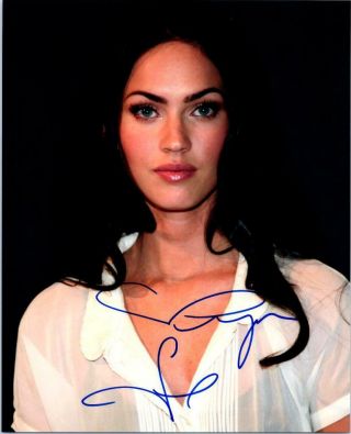 Megan Fox Signed 8x10 Picture Autographed Photo With