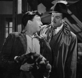 Vintage Movie Photo Hue And Cry Jack Warner Harry Fowler Scene Film 1947