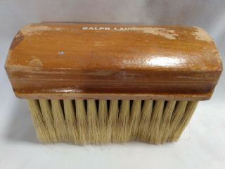 Ralph Lauren Antiqued Leather Stippler Paint Brush