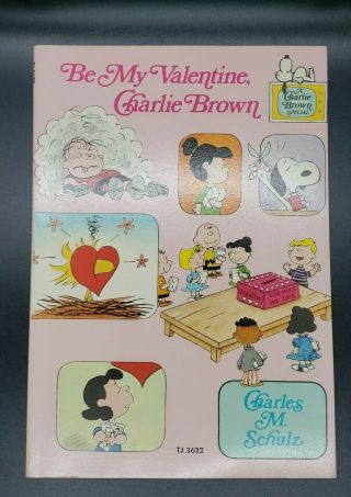 1976 Be My Valentine Charlie Brown By Charles M Schulz Paperback Peanuts Snoopy