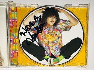 Weird Al Yankovic Signed Autographed Picture Disc Cd Bad Hair Day