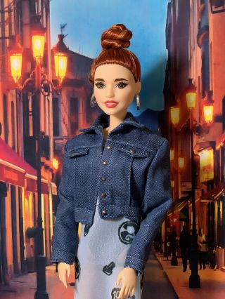 Styled By Marni Senofonte Denim Jacket Barbie Doll Mattel