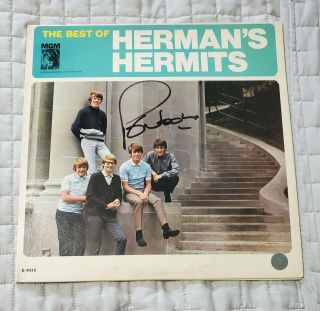 Peter Noone Signed Autographed Herman 
