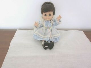 Vintage EEGEE Toddler Doll Gingham Dress 3