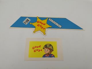 Childs Play Good Guy Packaging Stickers Movie Prop Horror