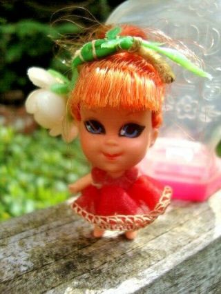 Vintage Liddle Kiddle Perfume Colongne Tiny Doll 1950s