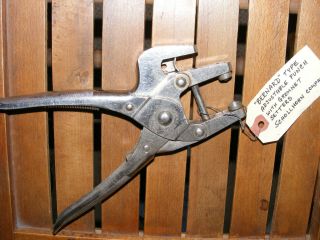 Antique Bernard Punch & Eyelet Tool - W.  Schollhorn Company