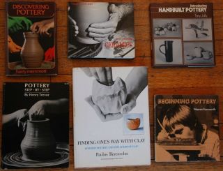 6 Pottery Ceramic Studio Art Books Reference By Hand How - To Throwing Glaze