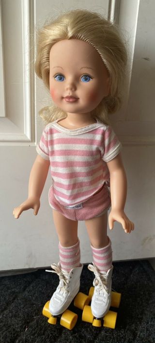 Vintage 1984 Tomy Hang Ten Kimberly Roller Skate 17 " Doll Rare -
