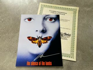 Anthony Hopkins Autographed Signed Photo 8 X10 With The Silence Of The Lambs
