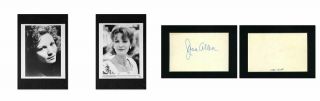 Joan Allen - Signed Autograph And Headshot Photo Set - Nixon