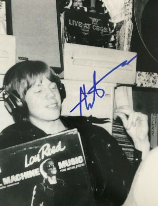 Thurston Moore Sonic Youth Musician Signed 8x10 Autographed Photo E4