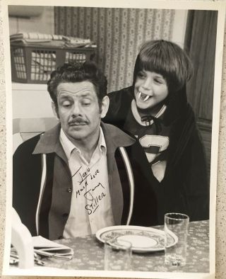 Jerry Stiller (only) Signed Inscribed 7”x9” Photo B&w “joe And Sons” Jimmy Baio