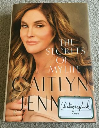 Caitlyn Jenner The Secrets Of My Life Signed Book - Kylie Kardashian Kuwtk