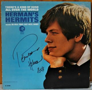 Peter Noone Signed " There 