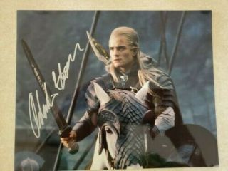 Orlando Bloom As Legolas Lord Of The Rings Autographed Photo