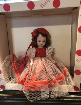 Vintage Nancy Ann Storybook Doll 105,  ”the Queen Of Hearts” W/ Box Complete Vg