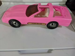 Vintage Toy Pink Chevrolet Corvette By Gay Toys Inc Vtg Pink Toy Car Gay Toys