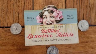 Dr Miles Laxative Tablets Girl 