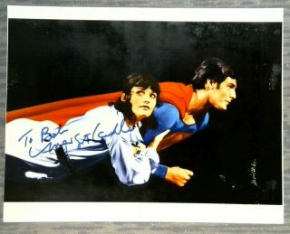 1978 Superman Movie 8x10 Photo Signed By Margot Kidder " Lois Lane "