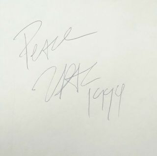 Tupac Shakur Hand - Signed Autographed Cut; Makaveli,  Rapper