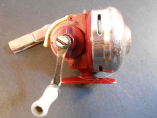 Vintage COMPAC CLIPPER Mod NO 36 Spinning Fishing Reel Cleaned Oiled Great 2