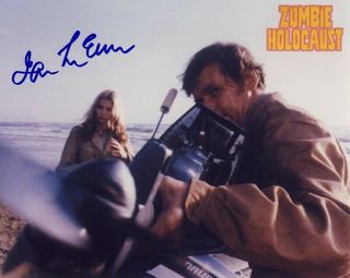 Zombie Holocaust Ian Mcculloch (dr.  Chandler) Signed 10x8 Photo Z4