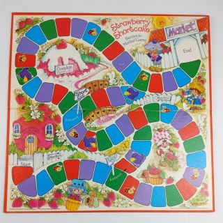 1981 Strawberry Shortcake Big Apple City Board Game Replacement Only Vintage
