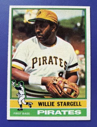 1976 Topps 270 Willie Stargell Hof Pirates Awesome Centering