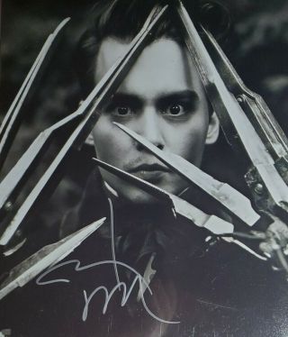 Johnny Depp Hand Signed 8x10 Photo W/ Holo