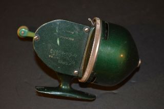 Vintage Green Shakespeare Spin Wondereel No1760 Model Ff American Spinning Reel