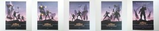 Avengers: Infinity War Imax Poster Set Of 5 Thanos Guanglet Marvel A4