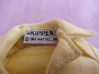 Vintage BARBIE SKIPPER 1965 - 66 RAIN Or SHINE 1916 Rain Coat,  Cap,  Boots 3