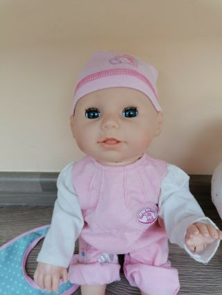 Baby Annabelle Crawling& Sound Doll Zapf & Clothes Bundle