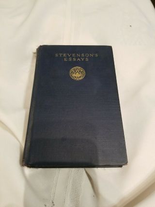 Essays By Robert Louis Stevenson Vintage Book The Modern Student 