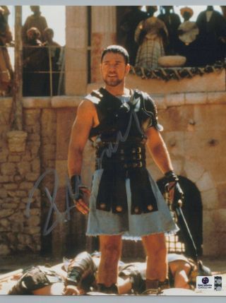 Russell Crowe Authentic Signed Autographed 8x10 Photograph Ga
