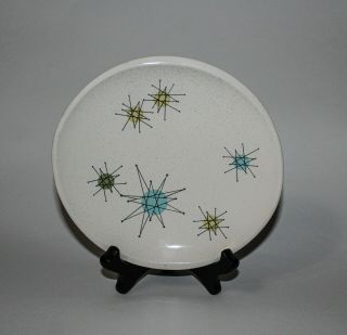 Franciscan Atomic Starburst ☆ Mid - Century Mcm ☆ 8 " Salad Plate ☆ 3 Available