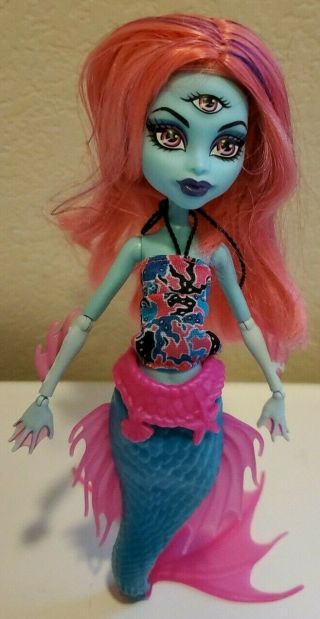 Monster High Create - A - Monster Mermaid With 3 - Eyed Ghoul Head