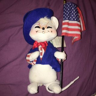 Annalee Dolls 4th Of July Mouse