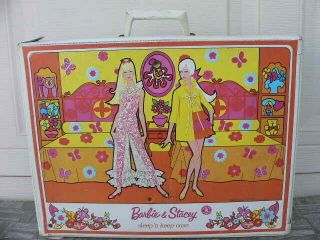 Vintage 1968 Barbie & Stacey Sleep 