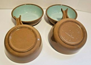 Vintage Taylor Smith Taylor CHATEAU BUFFET SET 2 DISHES 2 - BOWLS W/ handle 2