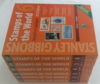 2018 Stanley Gibbons Stamps Of The World Full Set 6 Volumes A - Z Very Good