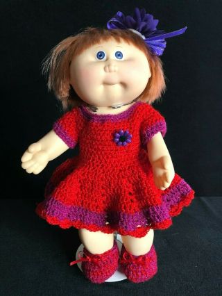 Cabbage Patch Kids Hard Body Girl Doll 1982 Coleco Custom Clothes