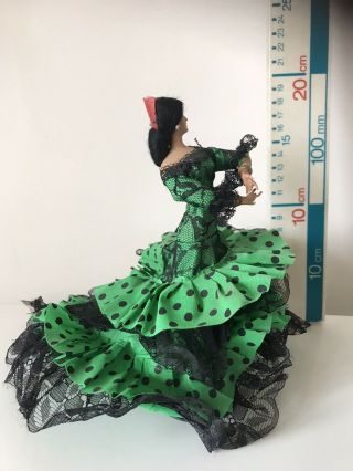 Vintage Marin Chiclana Spanish Flamenco Doll 25 Cm Tall Approx