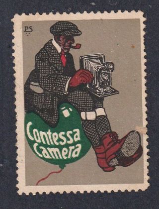 Germany Poster Stamp Photography Contessa Camera